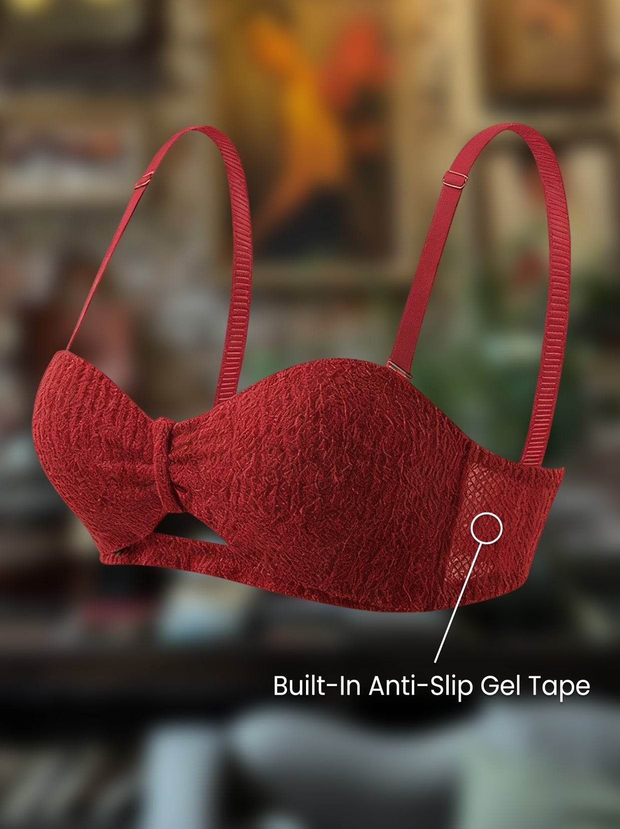 No-Gap Demi Push-Up Bra