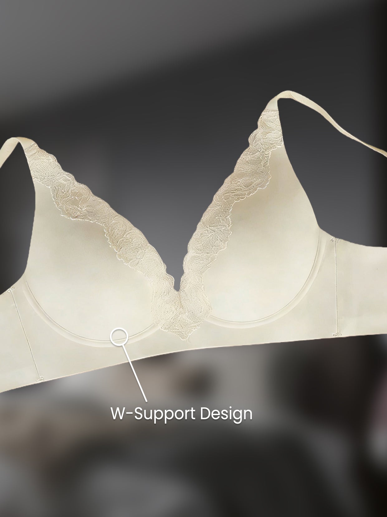 Lace Ease V Bra