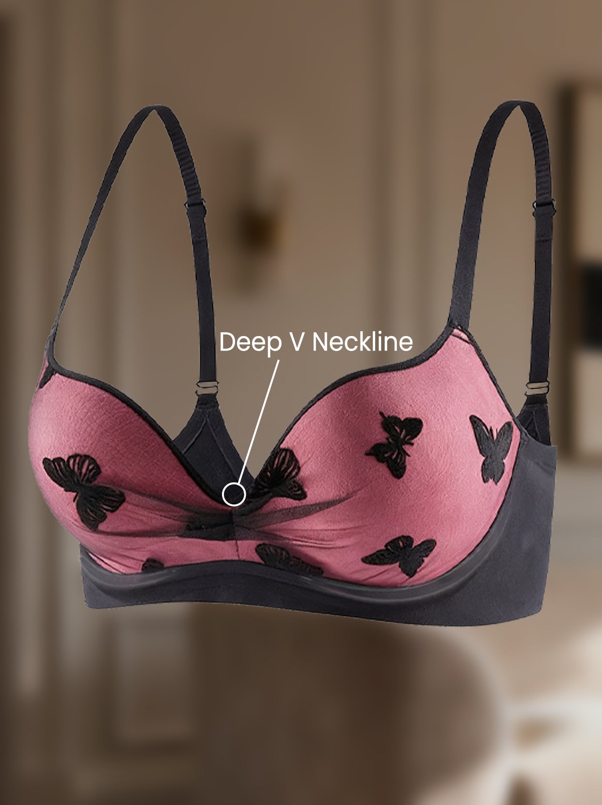 Butterfly Lace Lift Bra