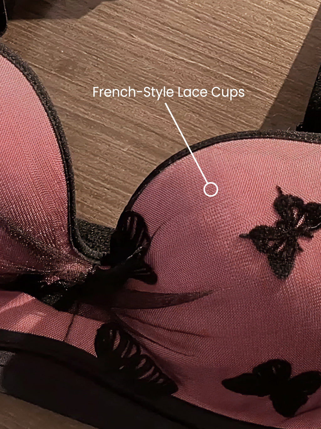 Butterfly Lace Lift Bra