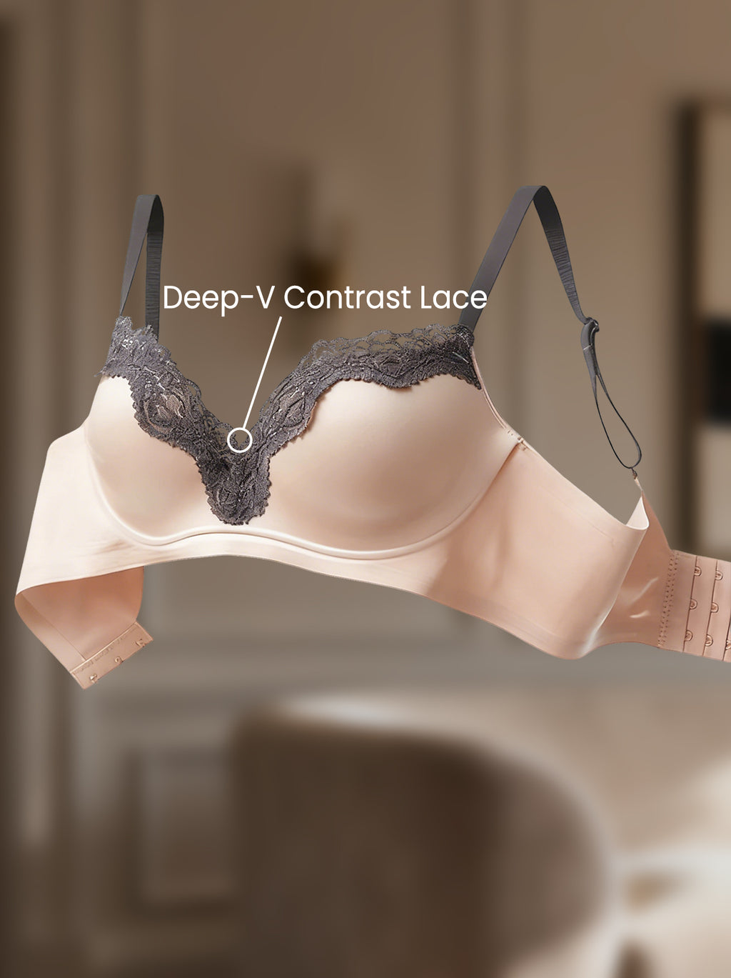 Satin Grace Push-Up Bra