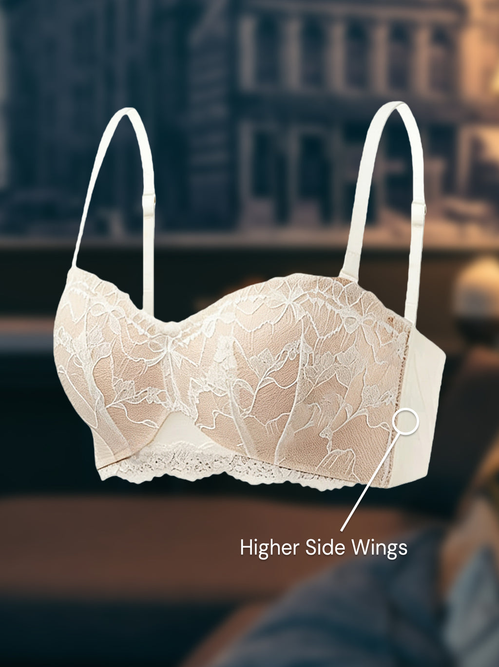 Floral Lace Demi Bra