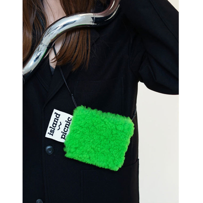 Fashion Plush Mini Cross-Body Bag Shoulder Bag