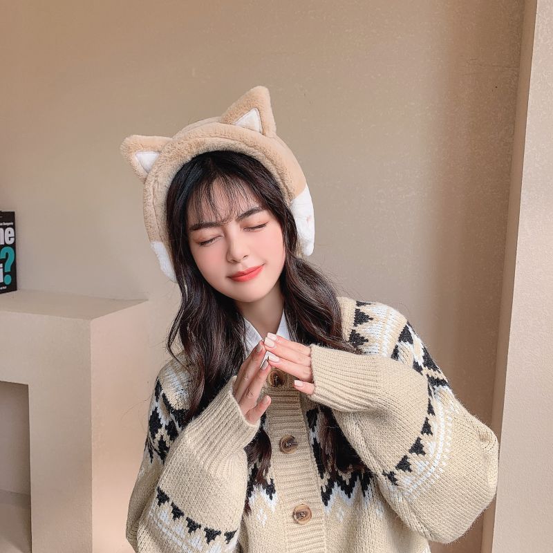 Cute Cat's Claw Warm Earmuffs