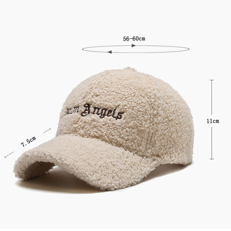 Winter Trend All-match Plush Warm Baseball Cap