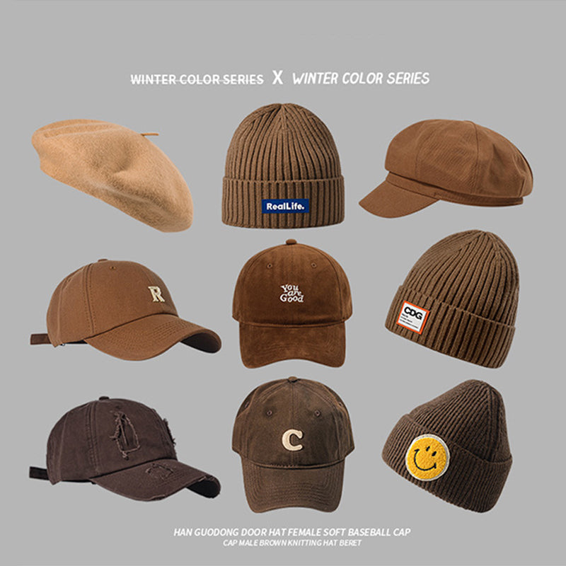 Fashion Brown Hats With Multiple Styles