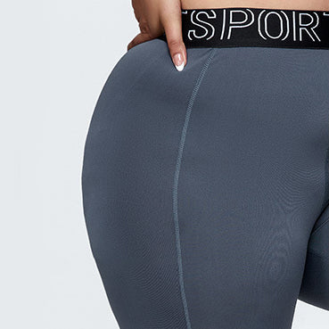 Mesh Breathable Plus Size Sports Stretch Tight Yoga Pants