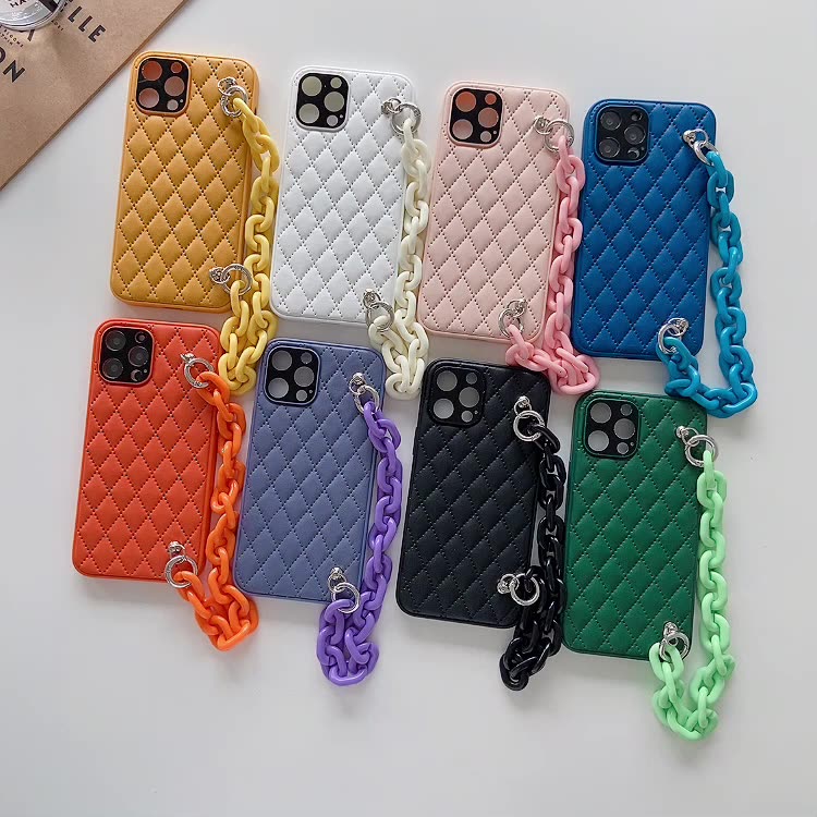 Hand strap shockproof phone case for iPhone12