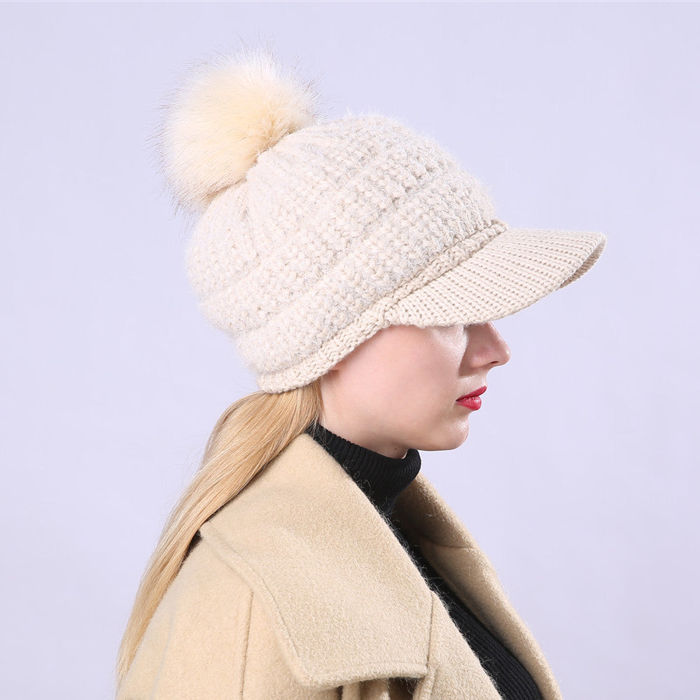 Breathable Adjustable Knitted Cap For Cold Weather