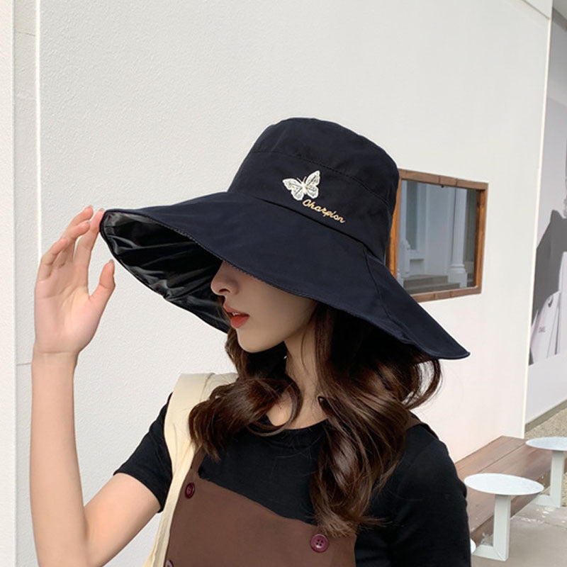 Spring And Summer Large Brim Sunshade Bucket Hat