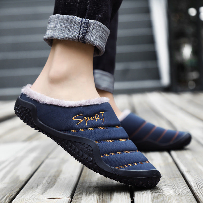 Winter Men Casual Cotton Slippers