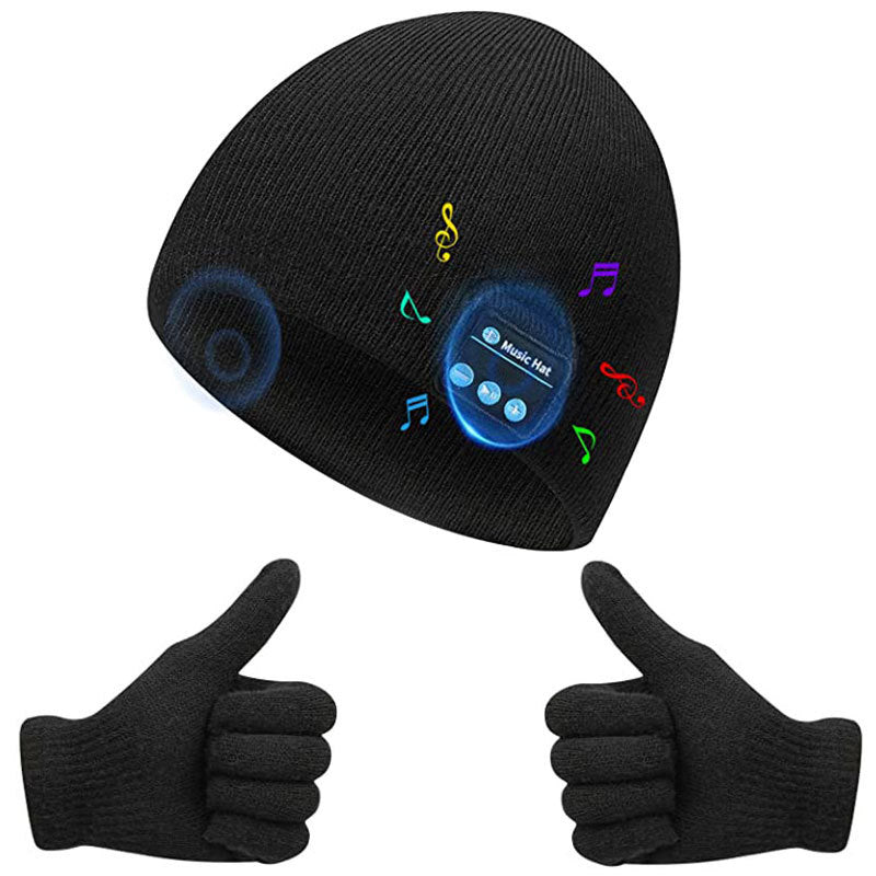 Winter Bluetooth Music Hat Wireless Earphone Knitted Hat