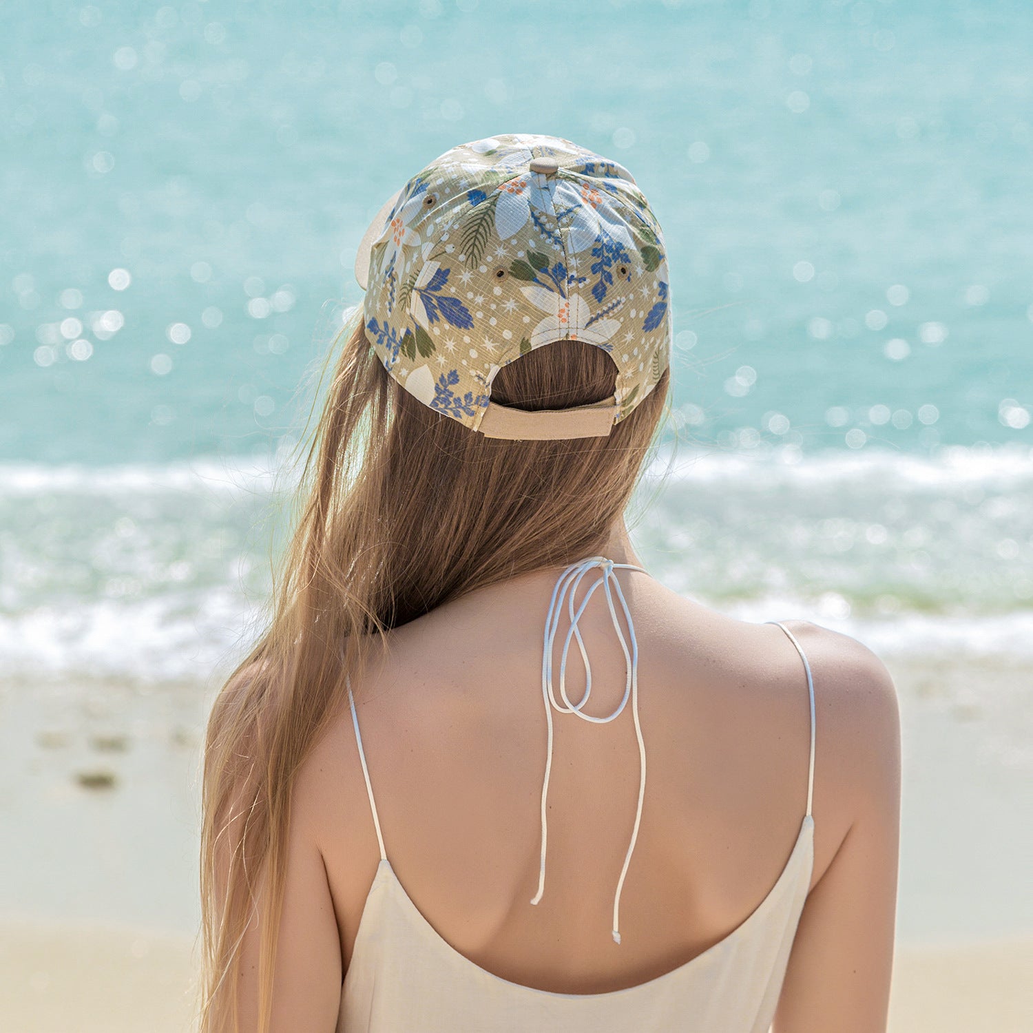 Bohemian Print Sun Shade Baseball Cap