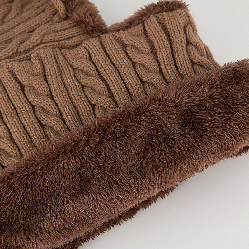 Ziibras™ Adjustment Knitted Scarf Ear Hat