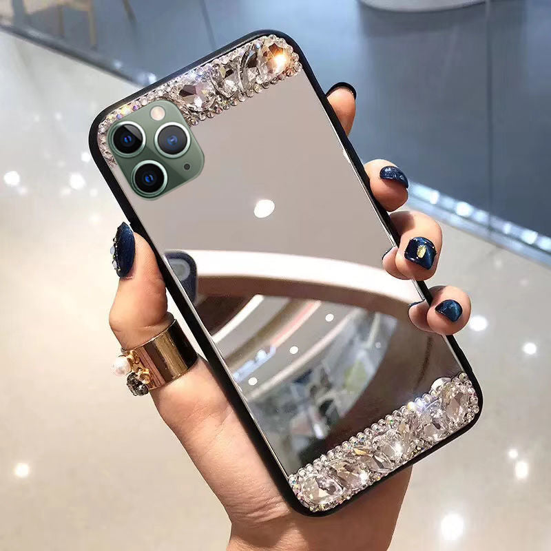 Stylish blingbling mirror phone case for iPhone 12