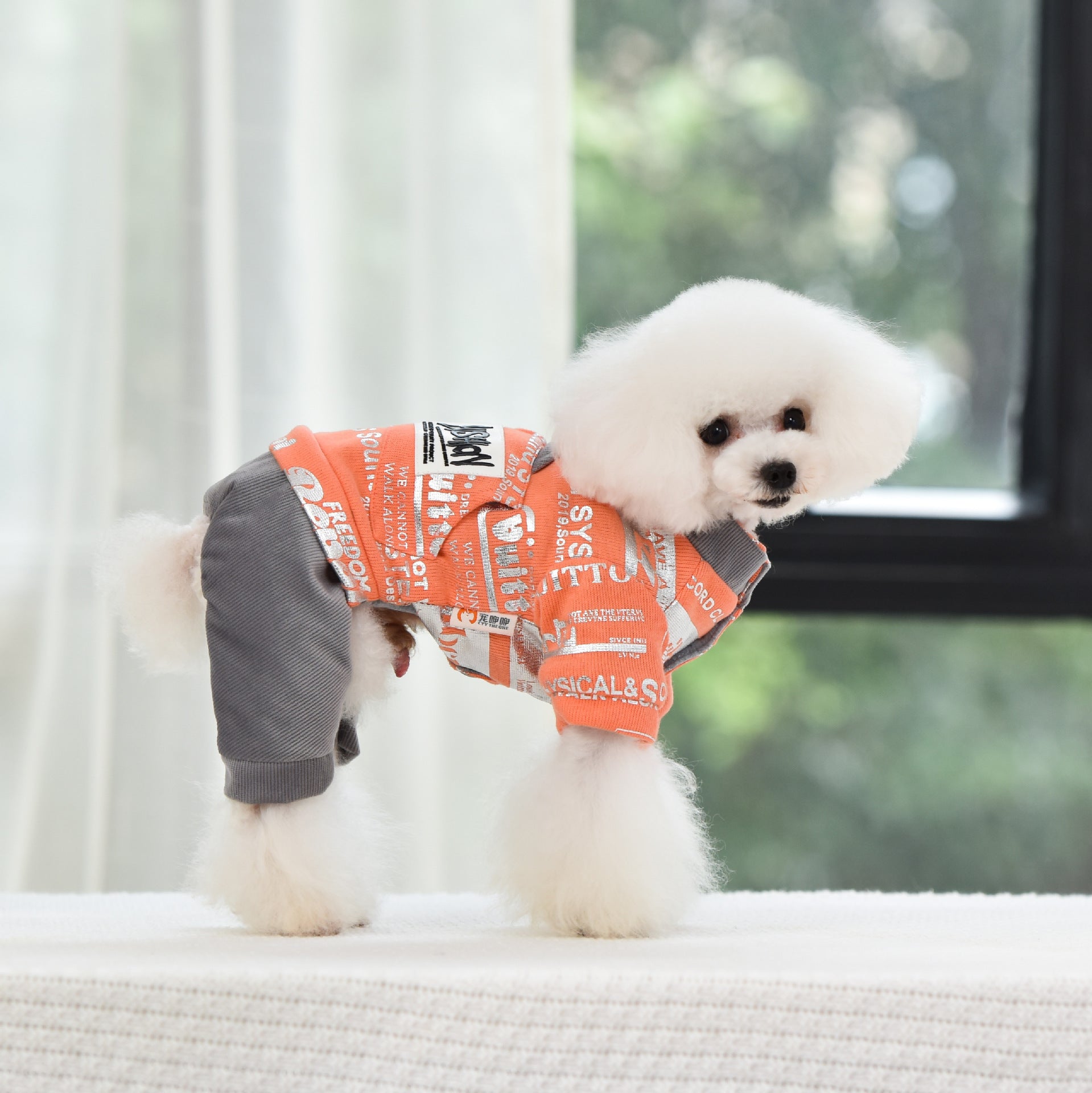 Stylish Sportswear And Cotton Warm Dog Clothes