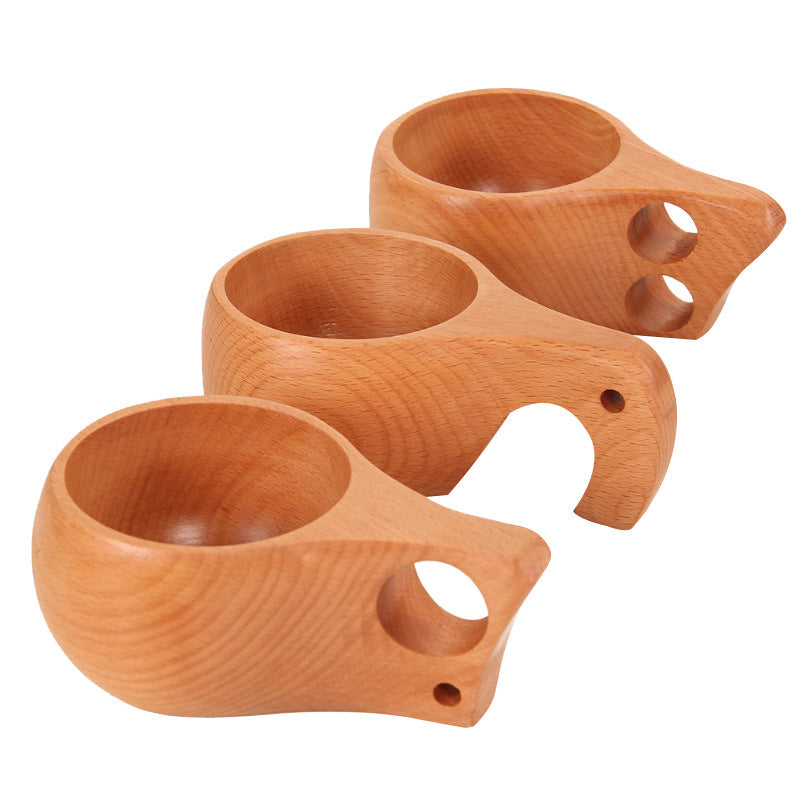 Portable Wooden Coffee Cup For Travel