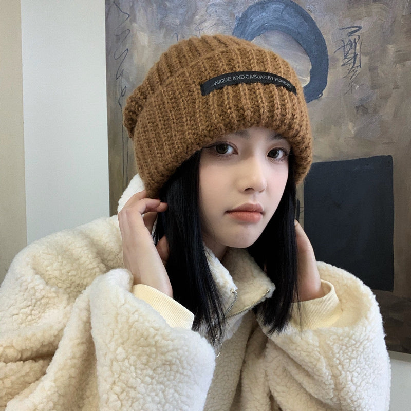 Fashion All-Match Woolen Warm Knitted Hat