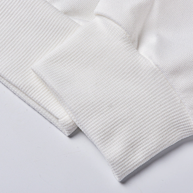 Men Long Sleeve Hooded Sweatshirt