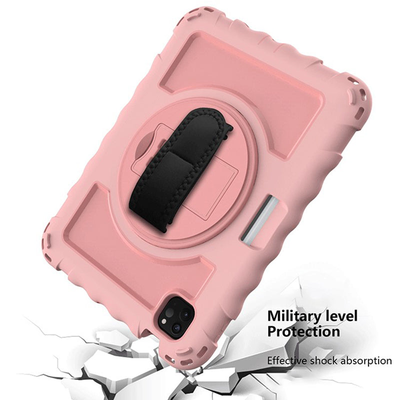 360°Hand-Held Rotating Silicone Anti-Drop Protective Cover For IPad Air4\IPad Por