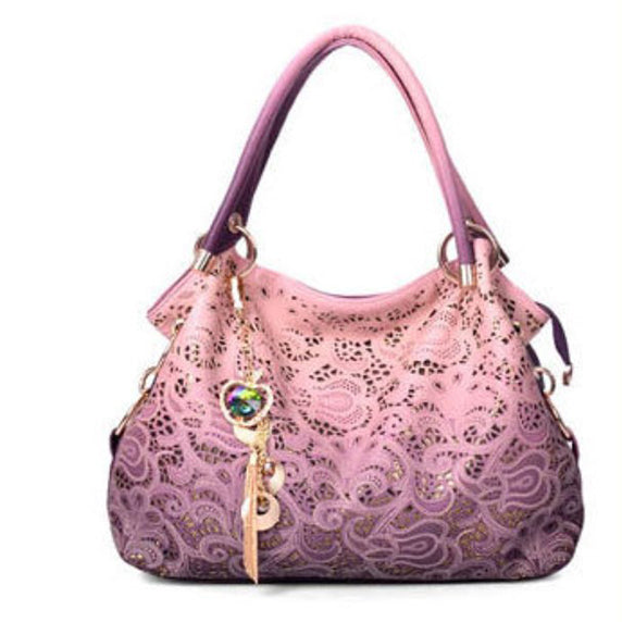Fashion Hollow Carved Shoulder Bag Handbag