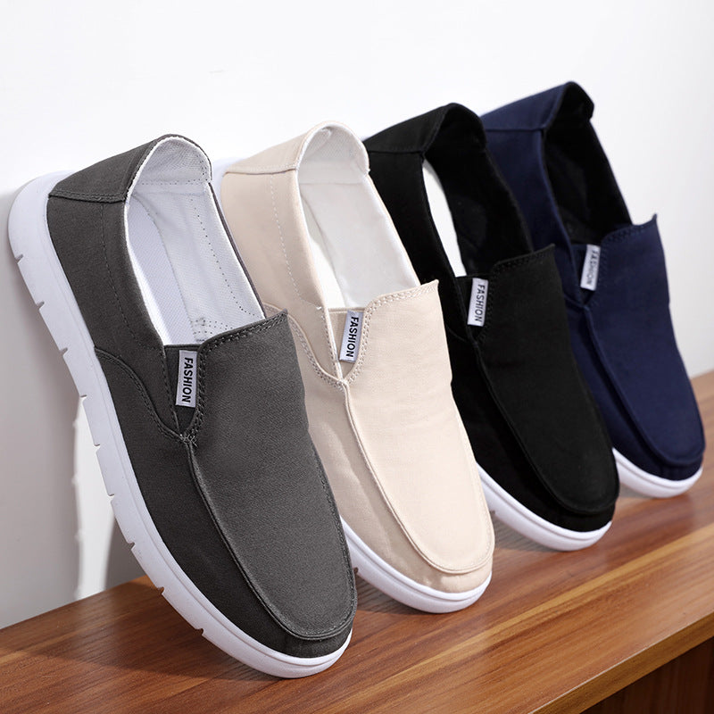 Men Canvas Shoes Breathable Sneakers