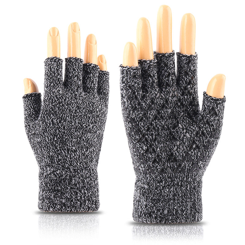 Winter Warm Half-Finger Knitted Gloves