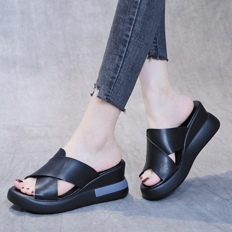 All-match Platform Wedge Sandals