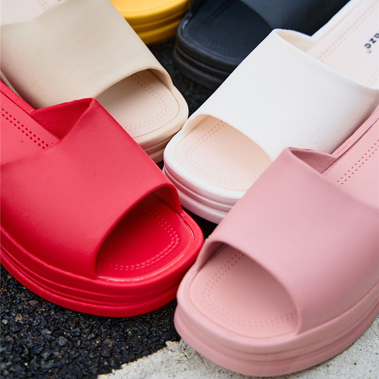 High Heel Slippers Platform Sandals For Street