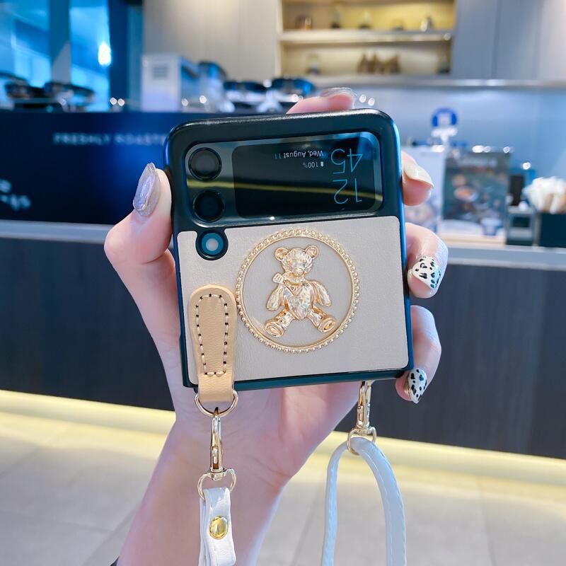 Portable folding screen phone case for Samsung zflip3