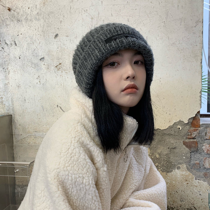 Fashion All-Match Woolen Warm Knitted Hat