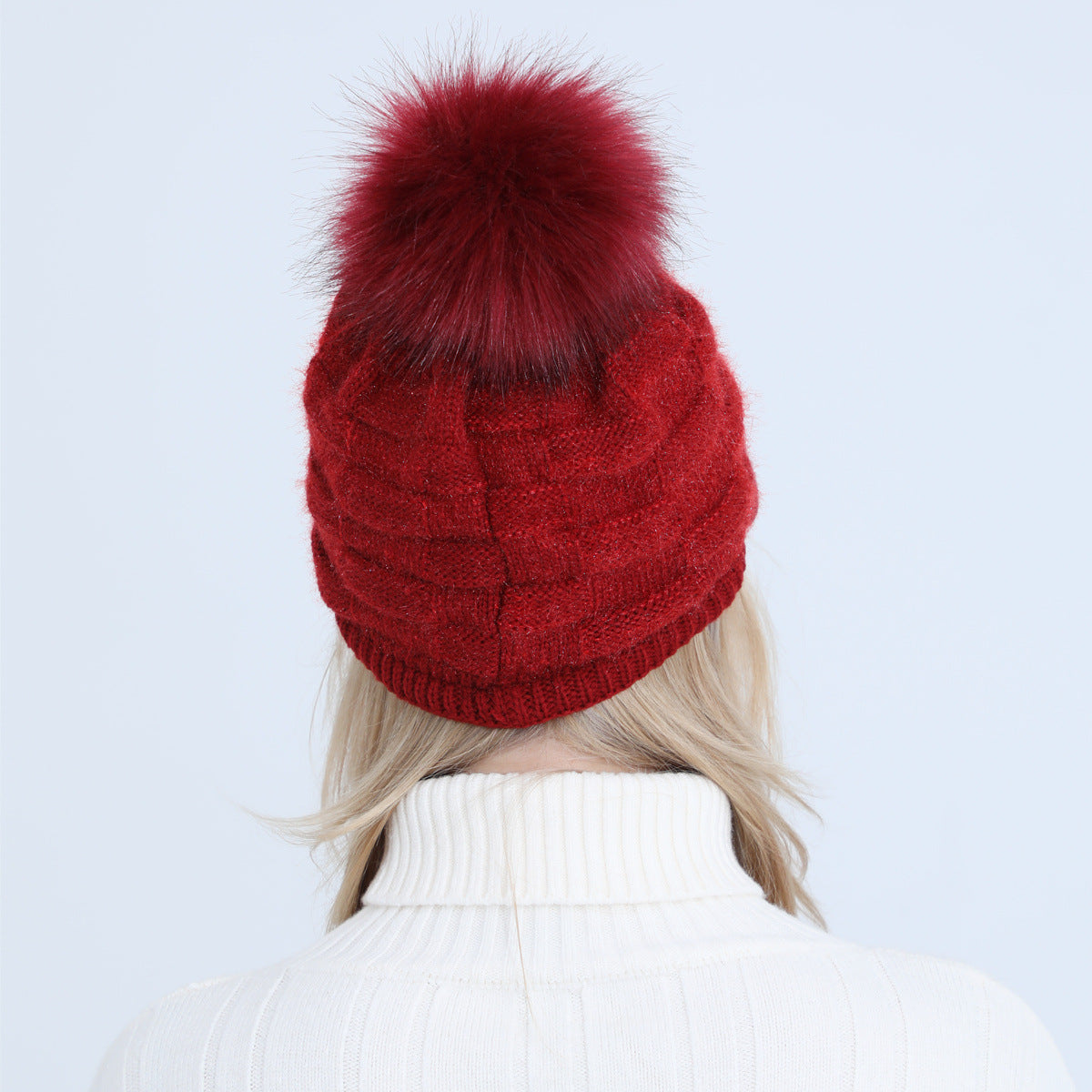 Breathable Warm Knitted Cap For Cold Weather