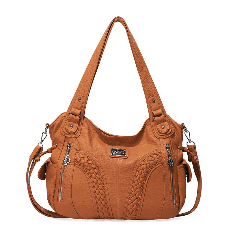 Vintage Large Capacity Handbag Shoulder Bag