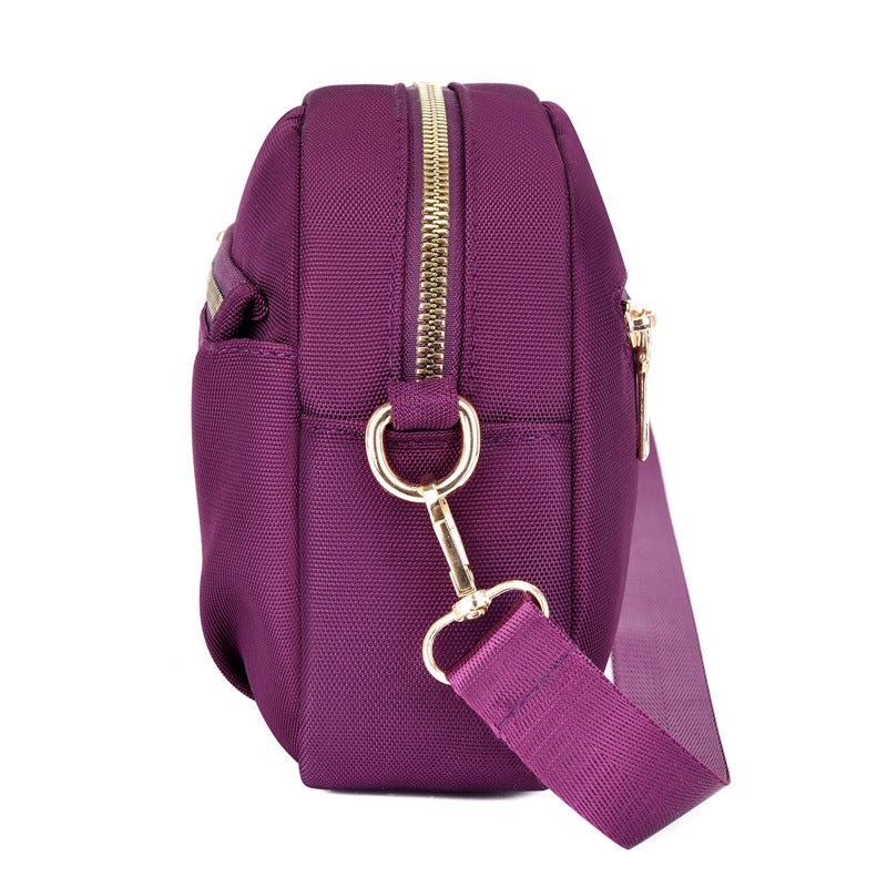 Waterproof Wear-resistant Oxford cloth Crossbody Bag Purse For Daily
