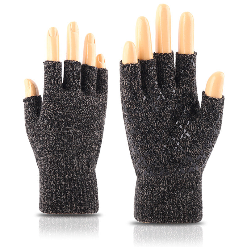 Winter Warm Half-Finger Knitted Gloves