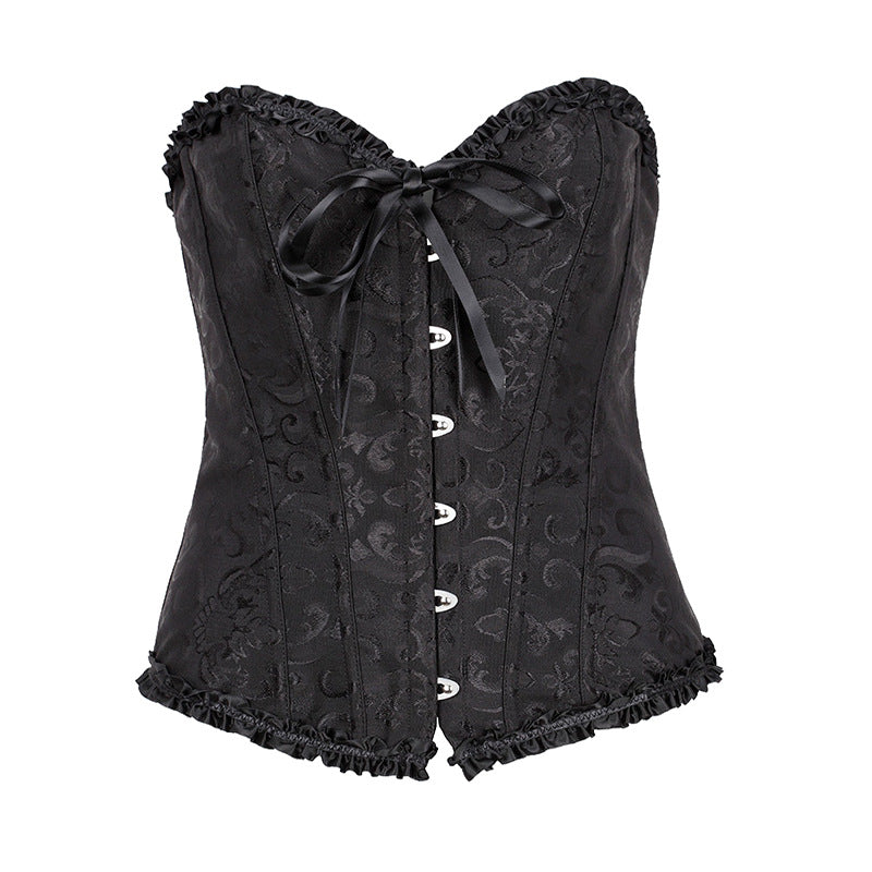 Ziibras™ Overbust Bustier Waist Cincher Body Shaper Corset