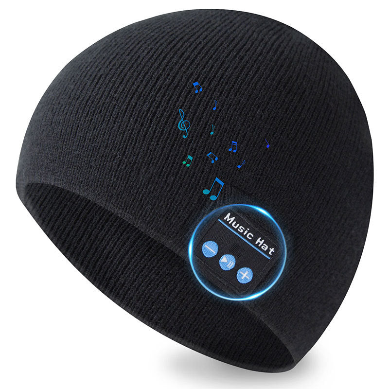 Winter Bluetooth Music Hat Wireless Earphone Knitted Hat