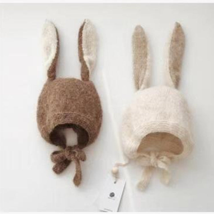 Winter Warm Knitted Hat Cute Rabbit Ear Hat For Baby