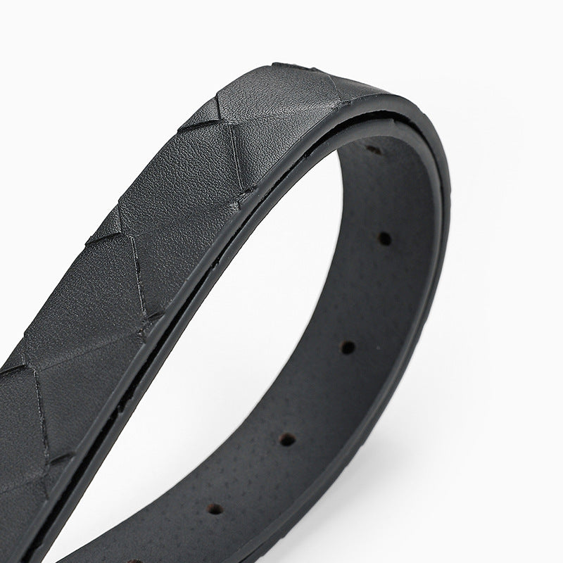 Fashion Chain Check Quilted Belt Bag With Belt