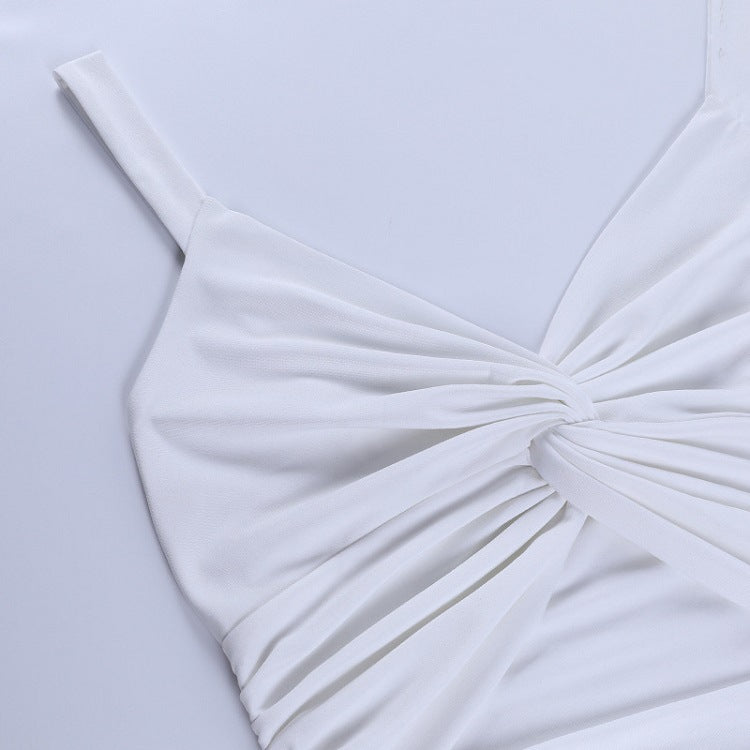 Sexy yoga v-neck sports vest