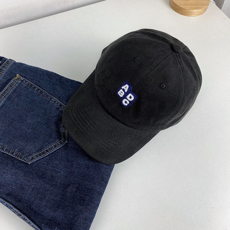 Monogram Design Fashion Simple Baseball Cap