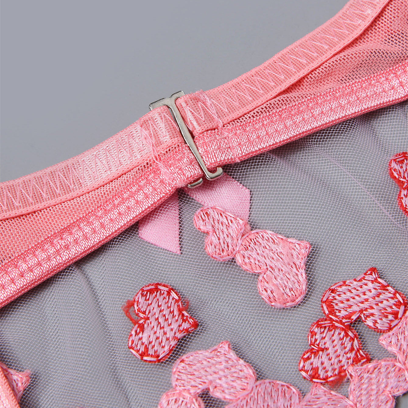 Heart Lace Lingerie Set