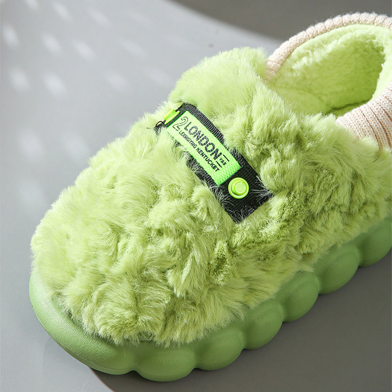 Winter Trendy Thick-Soled Plush Warm Shoes At Home Or Outdoors