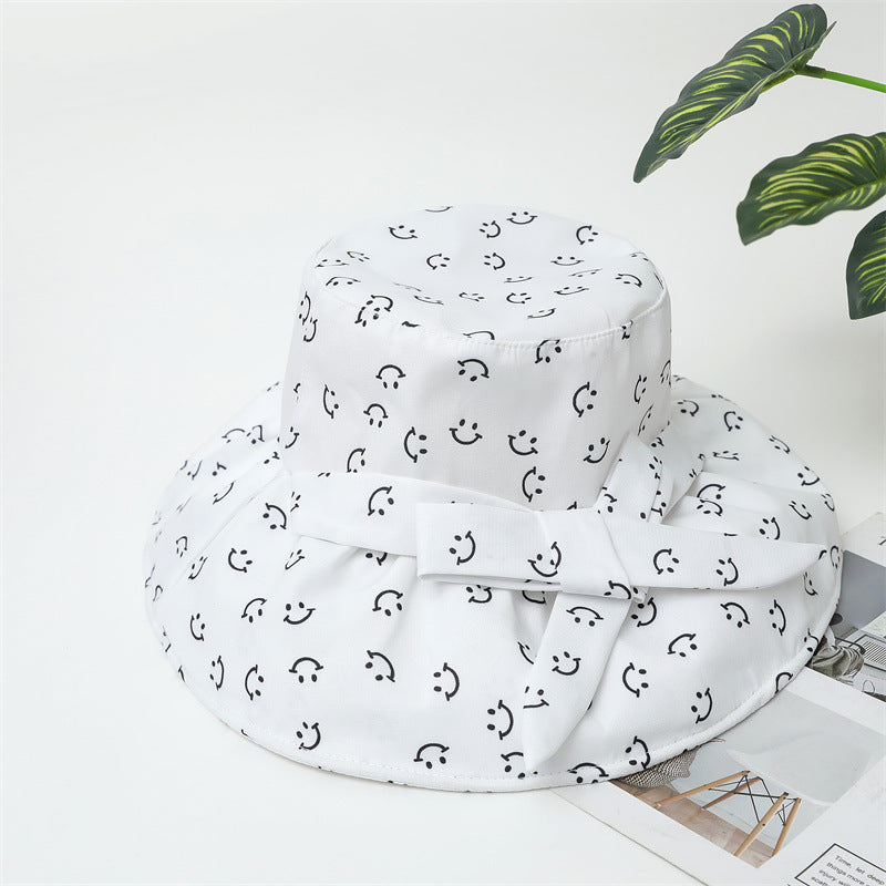 Bowknot Sunscreen Bucket Hat