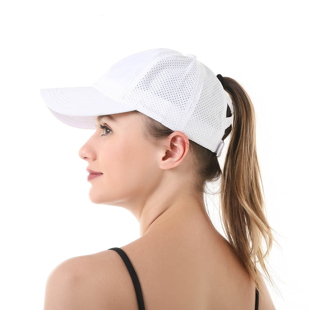 Breathable Sunshade Ponytail Baseball Cap