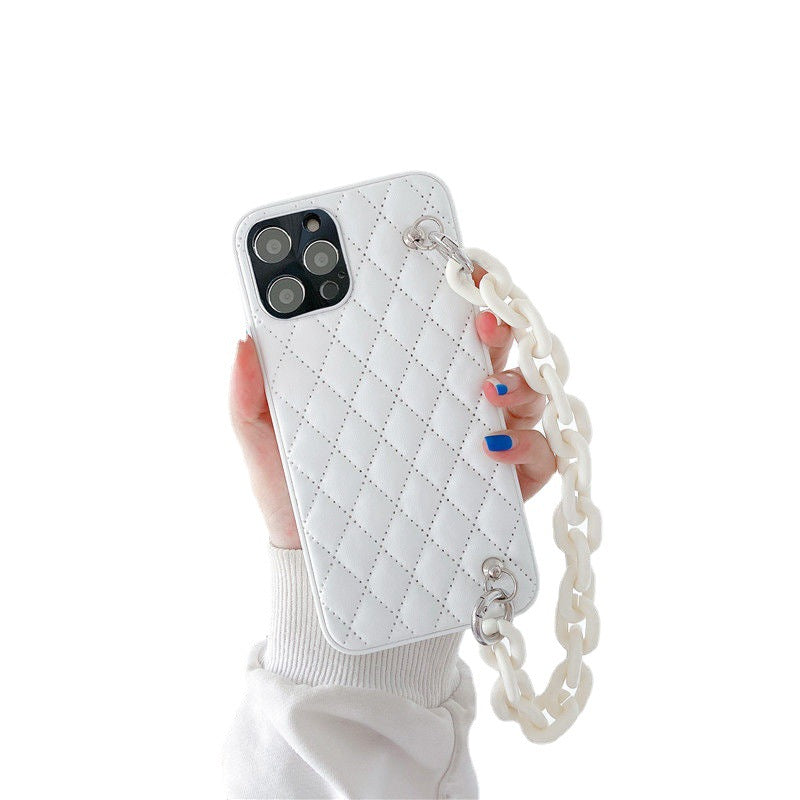 Hand strap shockproof phone case for iPhone12