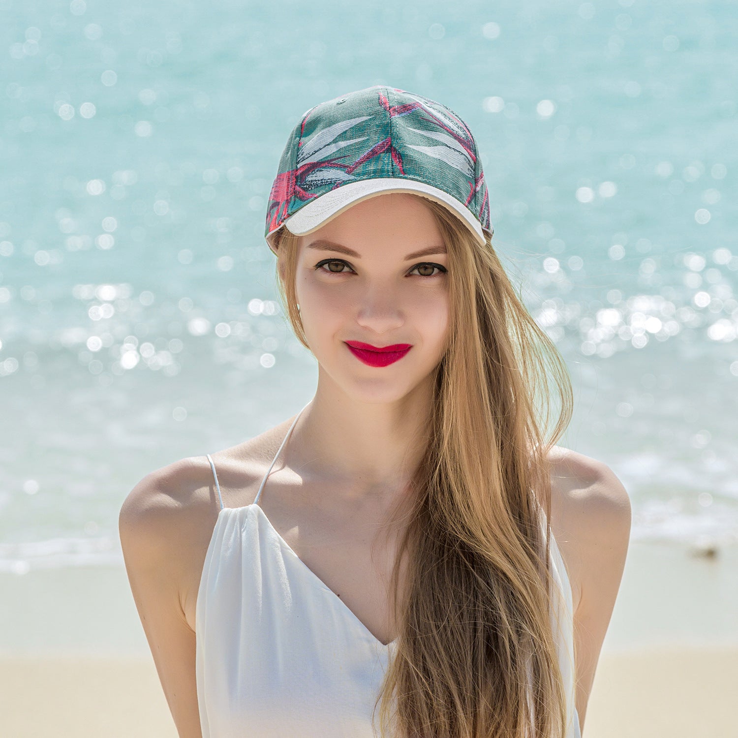 Bohemian Print Sun Shade Baseball Cap