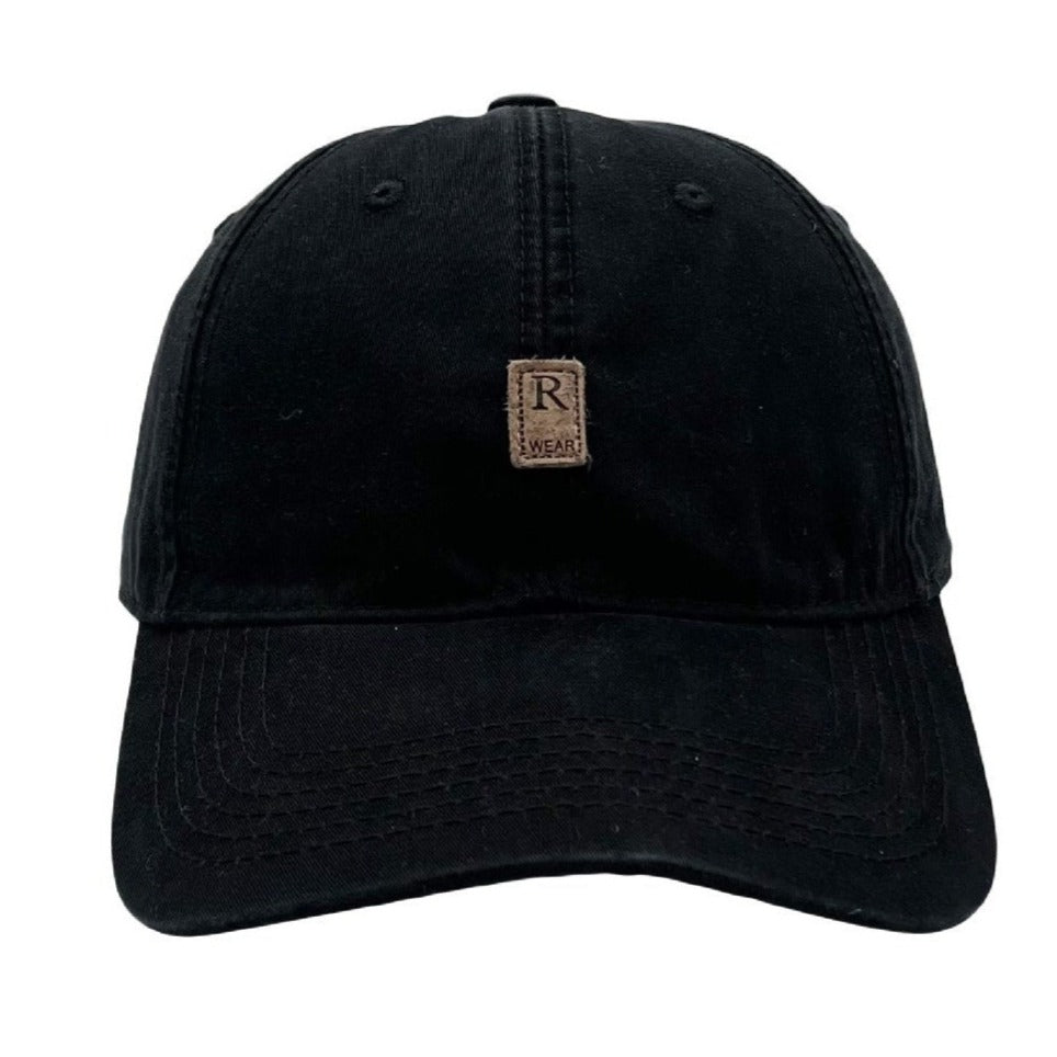 Embroidered R Sunshade Baseball Cap