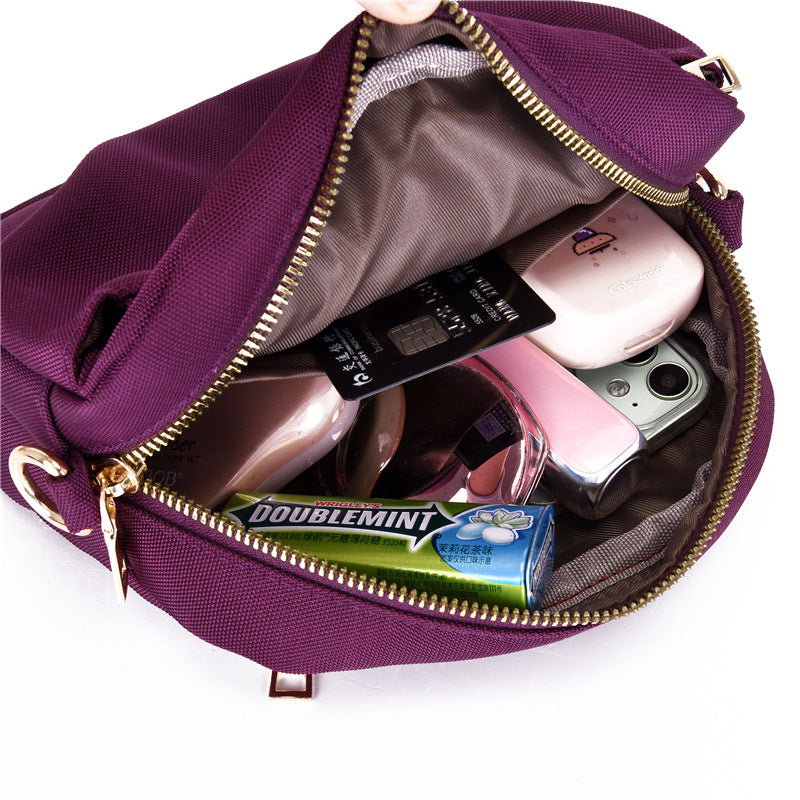 Waterproof Wear-resistant Oxford cloth Crossbody Bag Purse For Daily