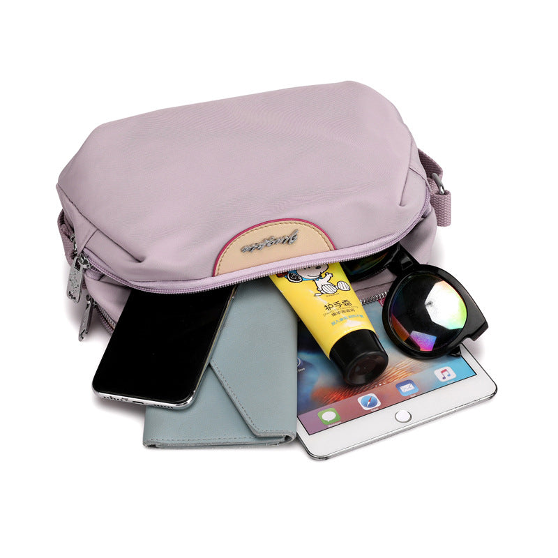 Oxford Waterproof Nylon Crossbody Shell Bag For Work and Daily